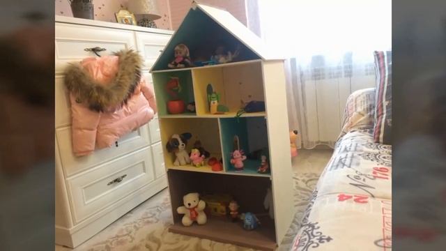 Кукольный домик из фанеры. Часть 2- декор. смотреть онлайн