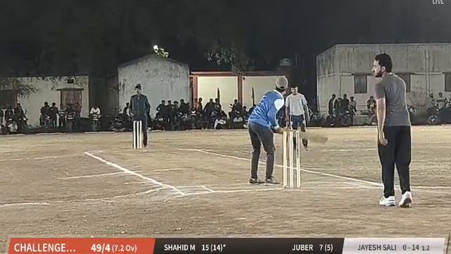 Live Cricket Match | Challenger Shahada vs Noorani Club | 26-Feb-24 10:37 PM 8 | AZAD CLUB TENNIS N