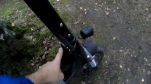 Электросамокат, меняем сидение.