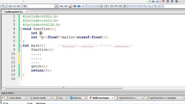 data structure | calloc and free function | dynamic memory allocation смотреть онлайн