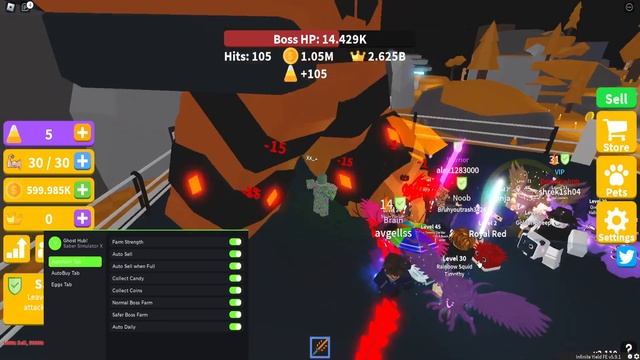 [Roblox] SABER SIMULATOR Script AUTO FARM & AUTO CANDY & FLAG & CROWN & SELL & BUY & BOSS & Pastebi смотреть онлайн