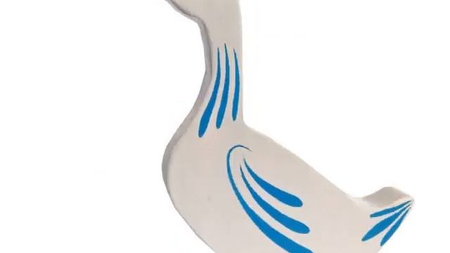 Фигурка Гусь цветной смотреть онлайн