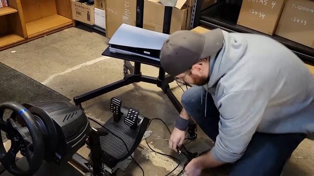 How to Set Up a Thrustmaster T300 Race Sim onto PlayStation 5