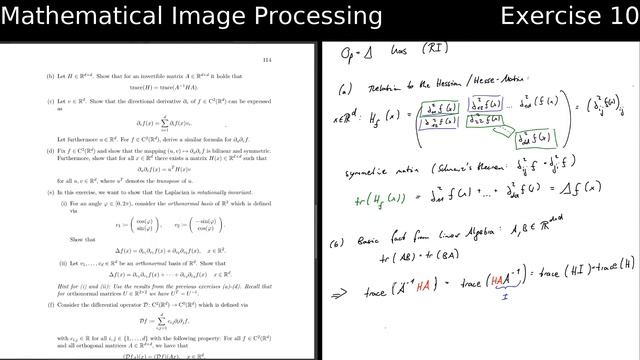 Rotational Invariance of the Laplace Operator / Laplacian | Mathematical Image Processing | Ex. 10 смотреть онлайн