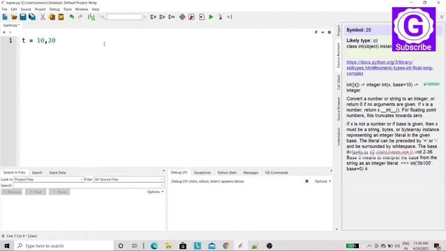 [Python in Telugu]: Python Tuple | Tuple creation | Tuple() function