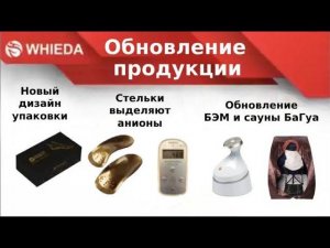 Обновление продукции компании Whieda 2024