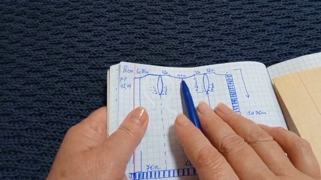 Кардиган спицами.Размер 42/44.МК 1часть.