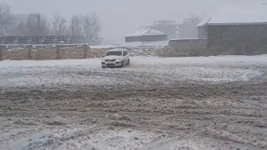 Дрифт на ТОЙОТА САКСИД 4wd