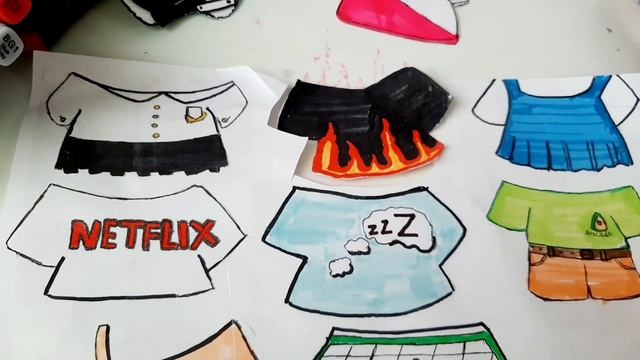 Одежда для уточки Лалафанфан/БУМАЖНАЯ УТОЧКА  ОДЕЖДА diy