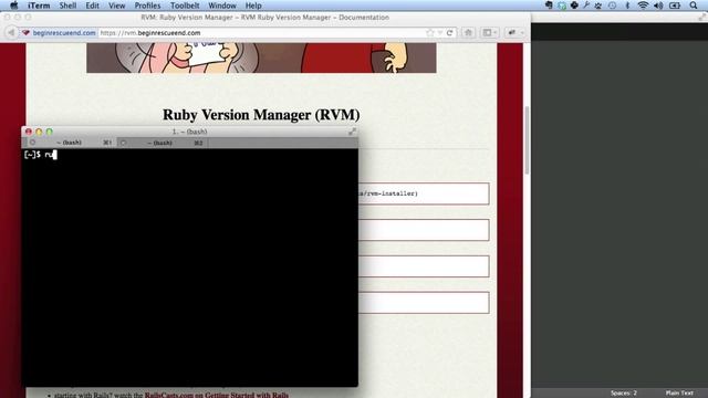 Ruby on Rails Tutorial installation смотреть онлайн