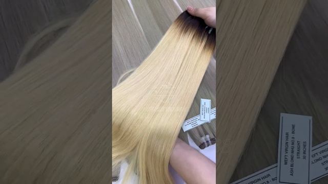 Blonde hair by Bibo Hair Vietnam +84828210888 #wefthair #hairfactory #wigshop #hairshop #hairwig