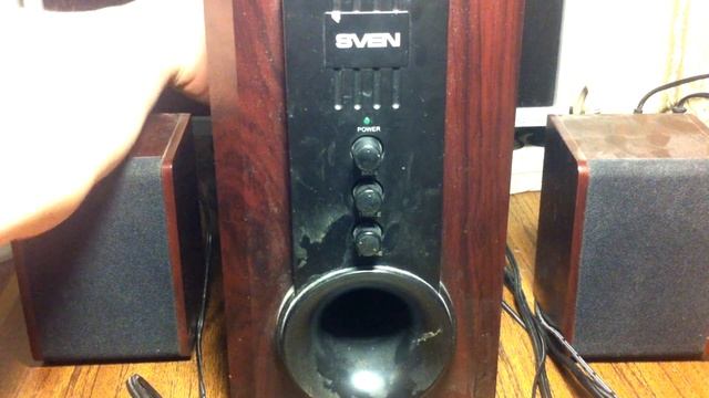 Колонки 2.1 sven sps-821 гудят смотреть онлайн