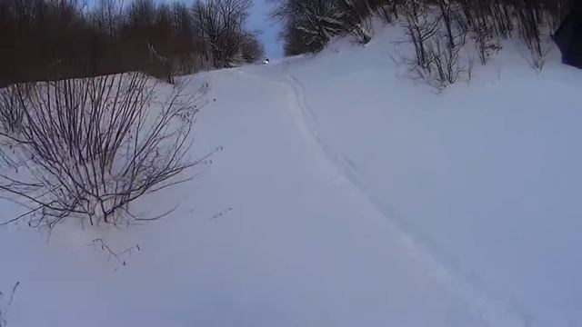 Снегоходы. Boondocker 600. Кренделя на подъеме. смотреть онлайн