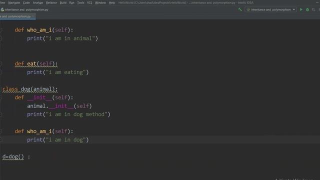 Objects Oriented Programming- Inheritance in Python || Inheritance in python || Hindi || TCS