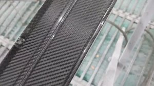 Покраска карбона лаком