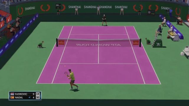 Djokovic CONTROL BACKHAND [AO TENNIS 2] смотреть онлайн