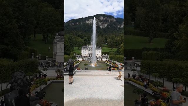 Schloss Linderhof Замок линдэрхов.баерн.15.08. 2022