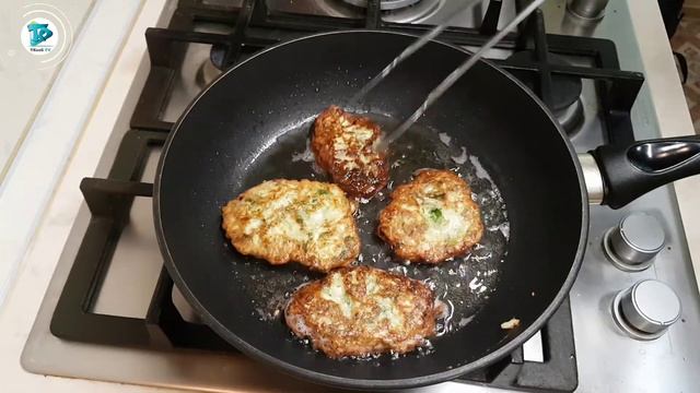 Турецкий Мюджвер - кабачковые оладушки - как готовить смотреть онлайн