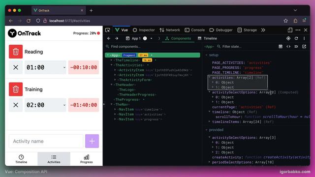 Vue + Tailwind CSS _ Создание приложения с нуля (Часть 3/5)