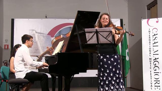 M.Ravel:"Sonata per violino e pianoforte",Elina Buksha, violino; Samson Tsoy, pianoforte. Bis. смотреть онлайн