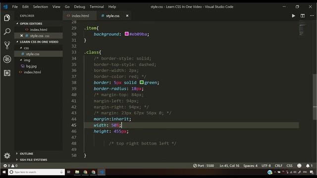 CSS 3 Tutorial For Beginners: Learn CSS In One Video In Hindi