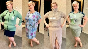 Мне даже 52 в пору! Бомбические новинки от Любимый Василёк! Домашние платья и туники plus size Влог