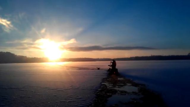 Хипоярви. Спасение снегохода 01-2014. Часть 2