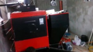 Запуск и настройка пелетного котла Termodinamik 140 кВт