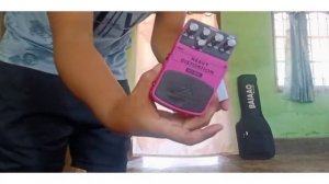 Behringer HD300 heavy distortion unboxing and sound test