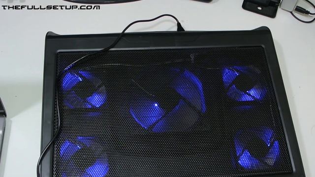 5 Fan Laptop Cooler Review смотреть онлайн