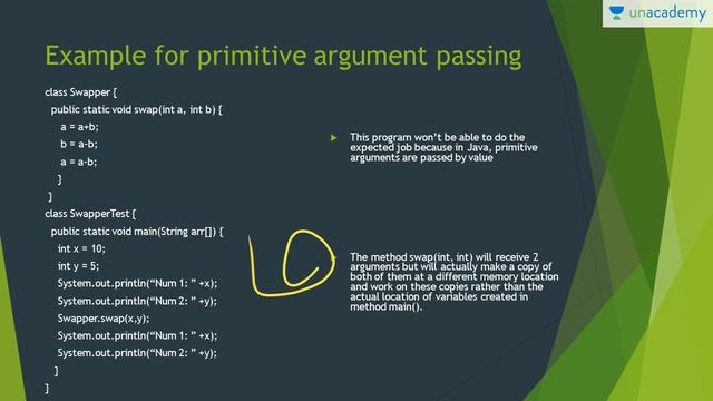 Complete Core Java - Primitive Argument Passing and Passing Objects смотреть онлайн