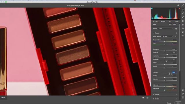 Final Adjustments in Camera Raw Professional product retouching in Photoshop 2021 смотреть онлайн