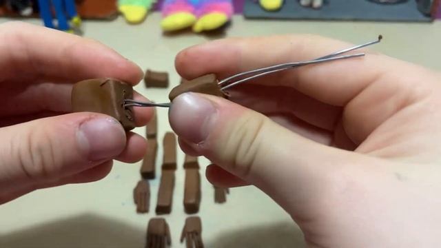 Как слепить Minecraft персонажей из пластилина #лепкалеп #poppyplaytime #minecraft ￼ смотреть онлайн