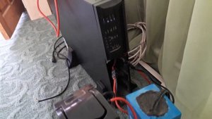 работа  ИБП IPON на  литевых батареях 2 по 48в