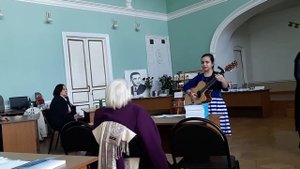 "Гимн экологов" Автор слов Ю. Бадтиев, музыка Е. Дышековой, исполнила Мария Козлова