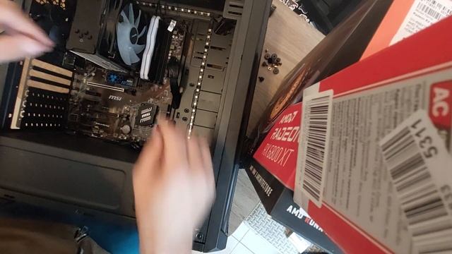 сборка пк райзен 5 5600G материнка B450 A Pro Max