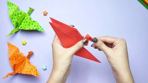 Origami Flapping Dragon | How to make paper flapping dragon ?