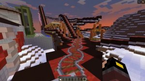 НУБ ОБОГНАЛ ПРО НА АМЕРИКАНСКИХ ГОРКАХ В МАЙНКРАФТ ! САМЫЕ ДЛИННЫЕ РАДУЖНЫЕ ГОРКИ В МАЙНКРАФТ