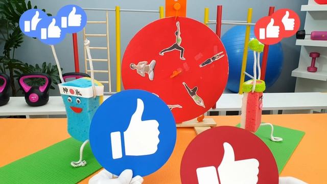 Йога для маленьких (делаем йогу с Весёлыми Мочалками) смотреть онлайн