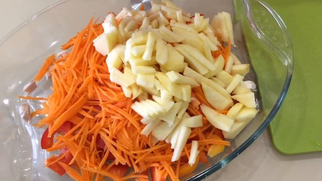 Легкий Салат Без Майонеза! Очень Вкусный Салат 