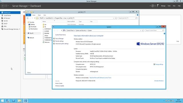 Set JAVA HOME on Windows Server смотреть онлайн