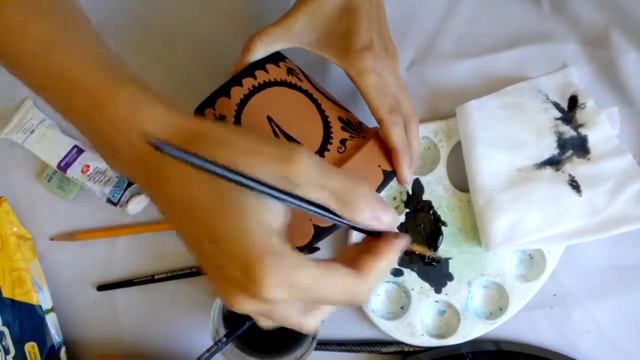мастер класс декор горшка в греческом стиле