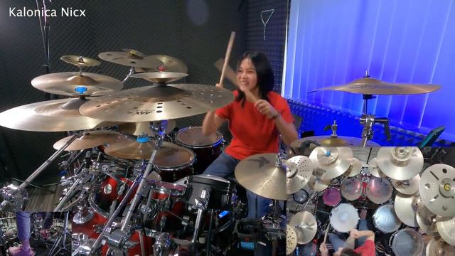 Metallica - For Whom The Bell Tolls - Lars Ulrich __ Drum Cover by KALONICA NICX смотреть онлайн