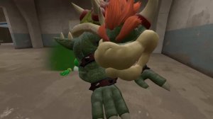 SFM Bowser Gassy Time To Yoshi Animation #50