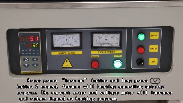 1700 degree heat treatment sintering muffle furnace operation process смотреть онлайн