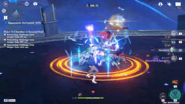 Spiral Abyss 2.1 Floor 11 9 Stars Eula , Kokomi | Genshin Impact смотреть онлайн