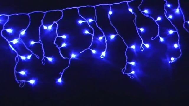 Светодиодные гирлянды-бахрома