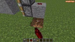 Как построить раздвижные двери в Майнкрафте