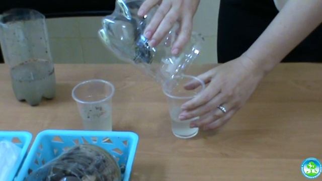 Мастер-класс "Очистка воды подручными средствами", автор Березина Ю.В.