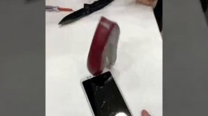 Краш-Тест гидрогелевой защитной плёнки на смартфоне